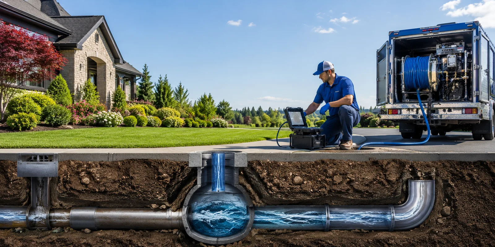Drainage restoration information for Clarksburg, MD